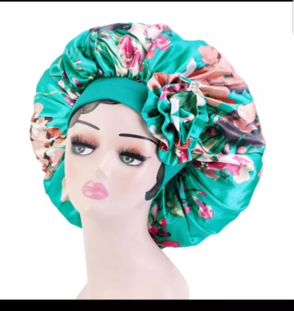 Extra large satin bonnet- - Image 5