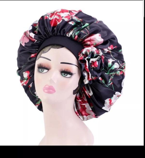 Extra large satin bonnet- - Image 4
