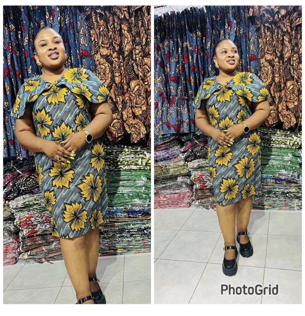 Sandra Dress (yellow Leave)